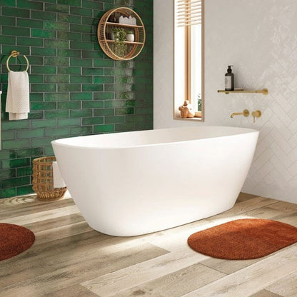 MARISSA Stone Bath 1700x720x 560mm with Overflow
