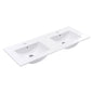 DOLCE Ceramic Top 1200x460mm Double Bowl 1TH Suits AU Made Vanities Only