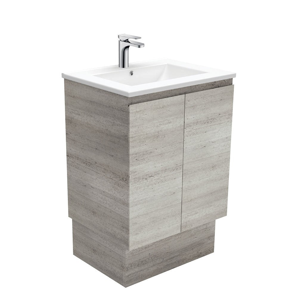 DOLCE Ceramic 600 EDGE INDUSTRIAL Vanity on Kick 1TH
