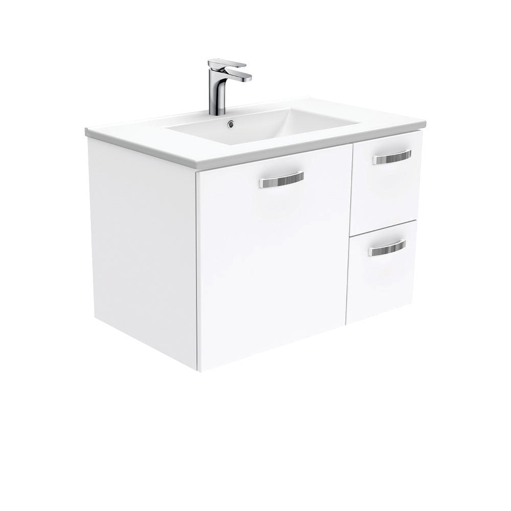 DOLCE Ceramic 750 UNI Wall Hung Cab with Handles Left 1TH