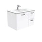 DOLCE Ceramic 750 UNI Wall Hung Cab with Handles Right 1TH