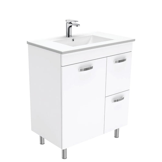 DOLCE Ceramic 750 UNI Cab on Legs Solid Doors Left Hand Drawers 1TH