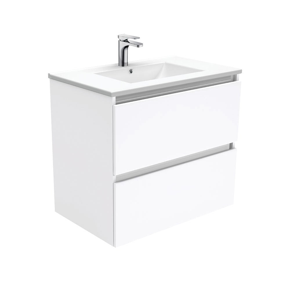 DOLCE Ceramic 750 QUEST 2 Drawer Wall Hung Cab 1TH