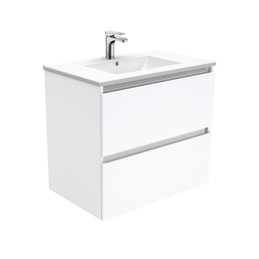 DOLCE Ceramic 750 QUEST 2 Drawer Wall Hung Cab 1TH