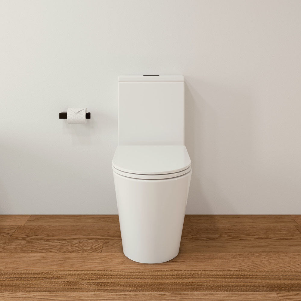 Isabella Back-to-Wall Toilet Suite, Slim Seat