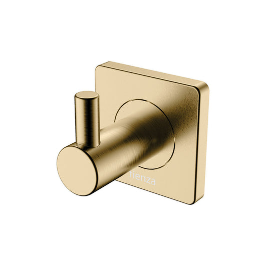 SANSA Single Robe Hook Urban Brass