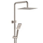 Tono Twin Shower, Brushed Nickel