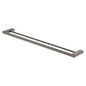 Tono Double Towel Rail, 810 mm, Gun Metal