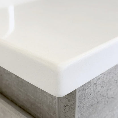 Sarah Roman Sand Undermount 900 Amato Industrial Wall-Hung Vanity