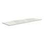 SARAH Semi Inset ROMAN SAND 1500mm Basin Top Double Bowl 2TH