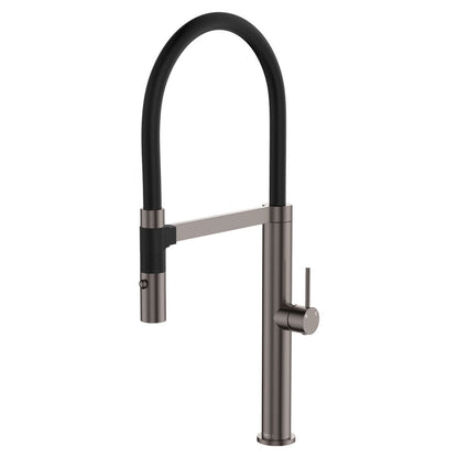 KAYA Pull Down Sink Mixer Gun Metal