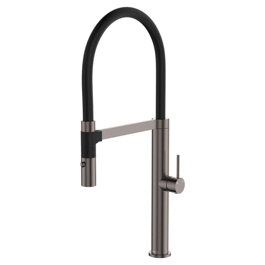 KAYA Pull Down Sink Mixer Gun Metal