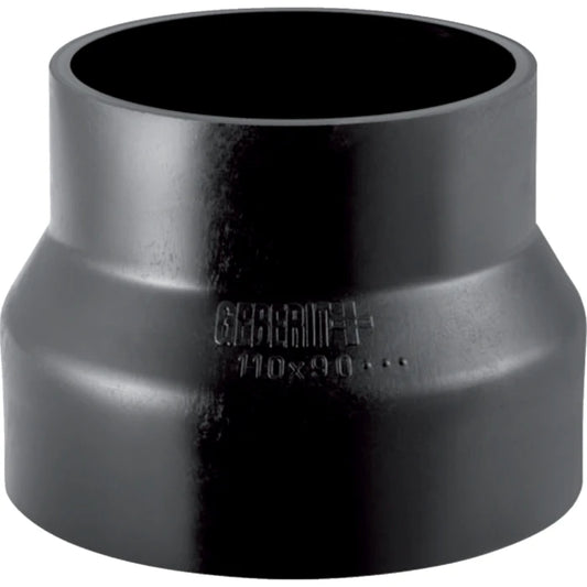 Geberit HDPE reducer, concentric, short
