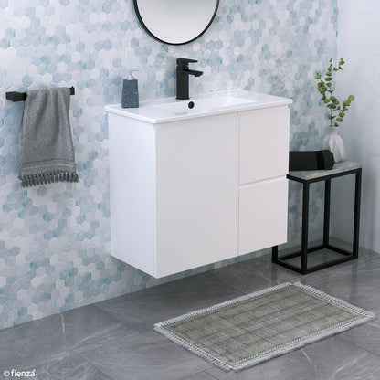 SISKA 900mm Wall Hung Vanity Right Drawers 1TH