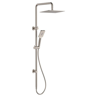 Tono Twin Shower, Brushed Nickel