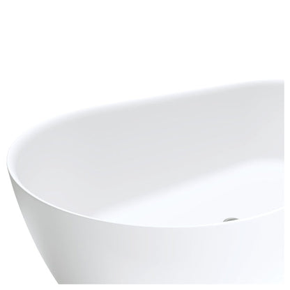 KAYA Lightweight Resin Stone Bath 1500x750x575mm Slim Wall