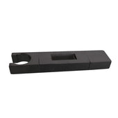 Square Matte Black Slider – to suit 30 x 10mm rail