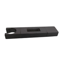 Square Matte Black Slider – to suit 30 x 10mm rail