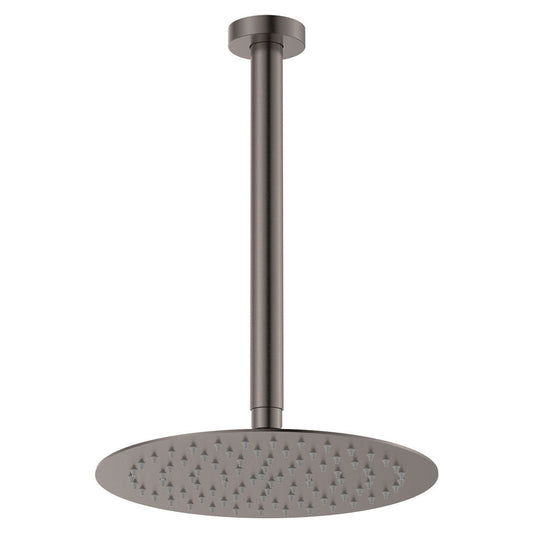 KAYA Shower Ceiling Dropper Set Gun Metal