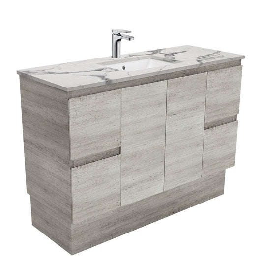 SARAH CALACATTA MARBLE 1200 EDGE INDUSTRIAL Cab on Kick 1TH