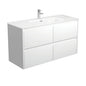JOLI AMATO 1200 Matte White Vanity Wall Hung 1TH