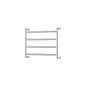 Kaya Heated Towel Rail, 600 x 450mm, Chrome