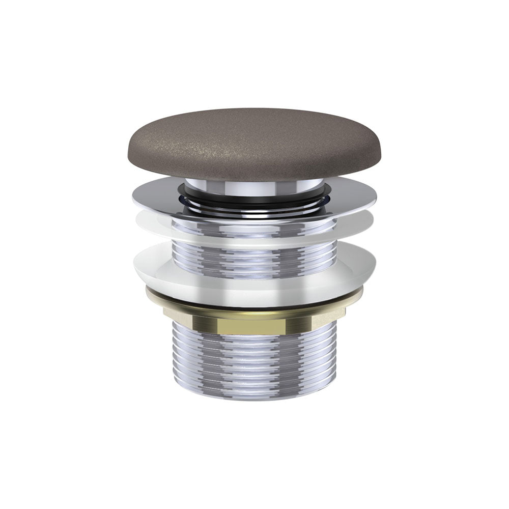 Universal Pull-Out/Pop-Up Concrete Cap Bath Waste, Non-Overflow