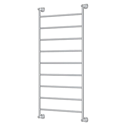 Lillian Heated Towel Rail, 600 x 1200mm, Chrome