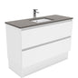 SARAH DOVE GREY 1200 QUEST 2 Drawer Cab on Kick 1TH