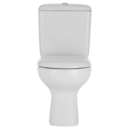RAK Liwa White Close-Coupled Toilet Suite, P-Trap