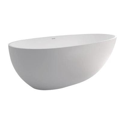 Bahama Cast Stone Solid Surface Bath, 1500mm