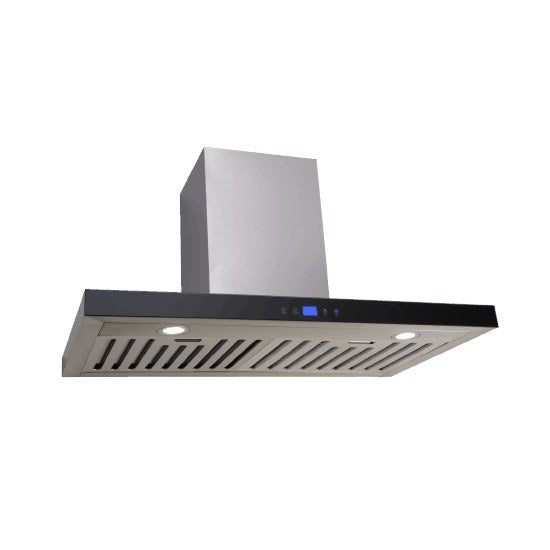 60cm Straight canopy 3 speed 700m3/h Baffle filters