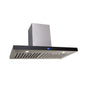 60cm Straight canopy 3 speed 700m3/h Baffle filters