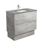 SARAH DOVE GREY AMATO 900 INDUSTRIAL Vanity On Kick 1TH