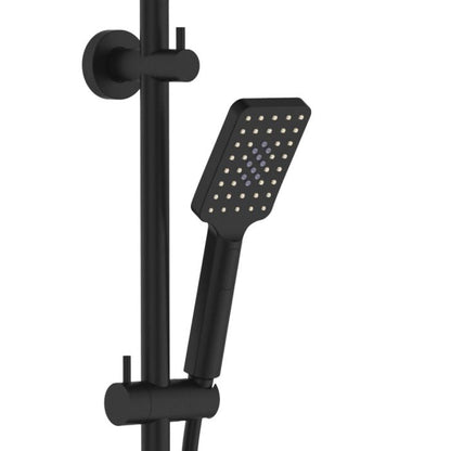 Tono Twin Shower, Matte Black