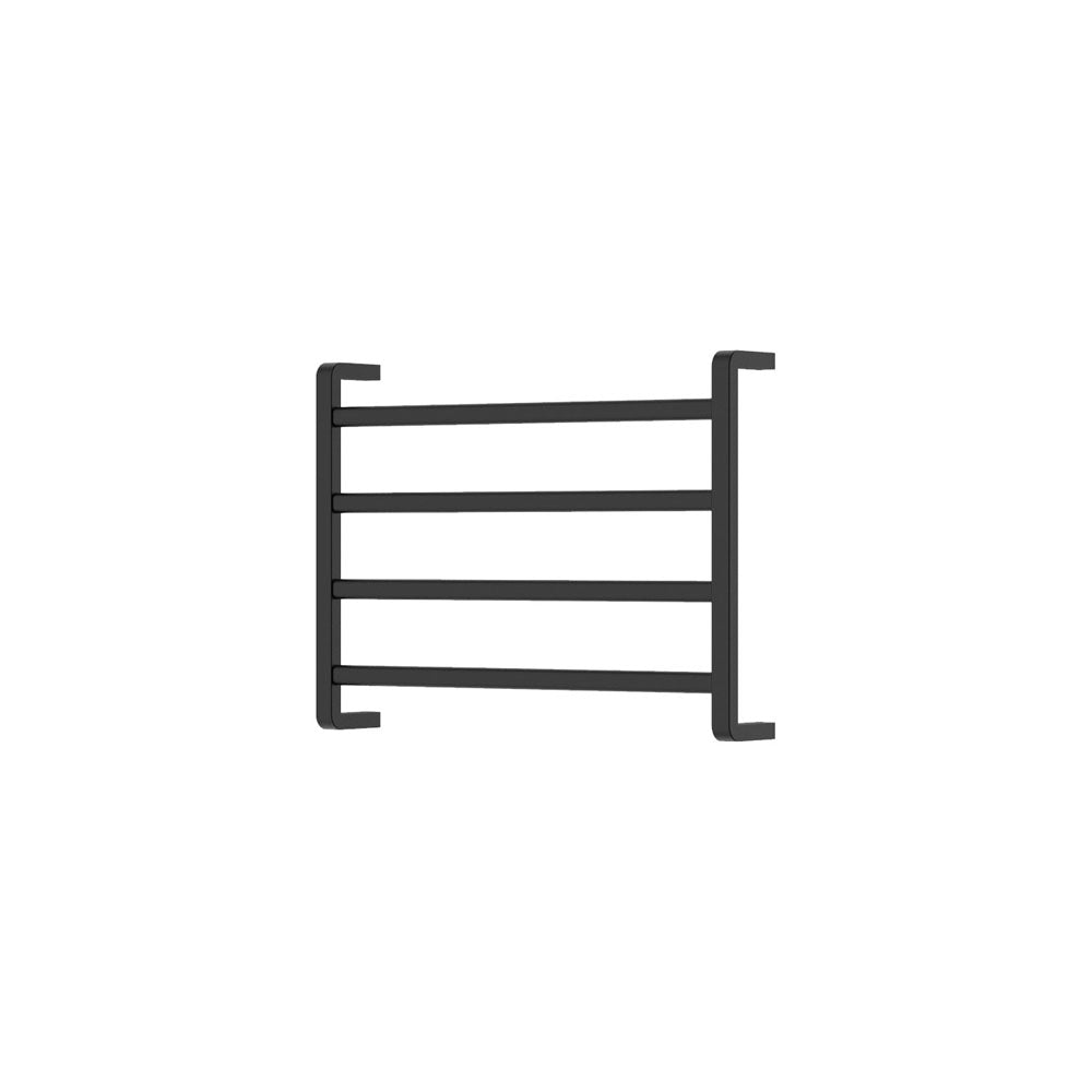 KOKO Heated Towel Rail 6040 Matte Black (4 Bars) 600x450x100mm