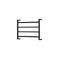 KOKO Heated Towel Rail 6040 Matte Black (4 Bars) 600x450x100mm