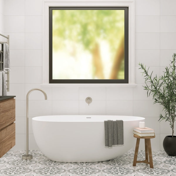 Bahama Cast Stone Solid Surface Bath, 1500mm