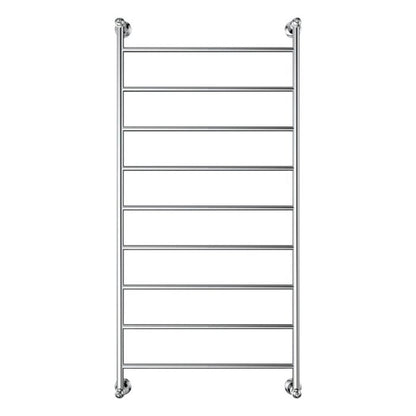 Lillian Heated Towel Rail, 600 x 1200mm, Chrome