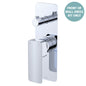 Tono Wall Diverter Mixer Dress Kit, Chrome, Rectangular Plate