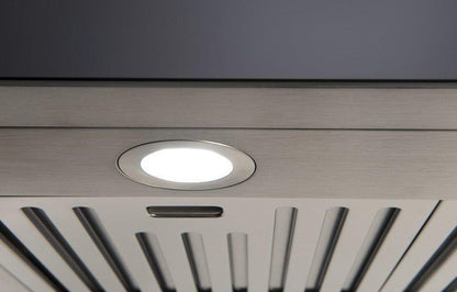 90cm Straight Island Canopy, Remote Control, 1000m3/h(TBC) LED Light x 4  Baffle filters