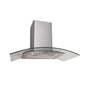 90cm Electronic Glass canopy 700m3/h Halogen Light 2*20W LCD display