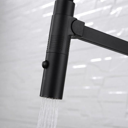 KAYA Pull Down Sink Mixer Gun Metal