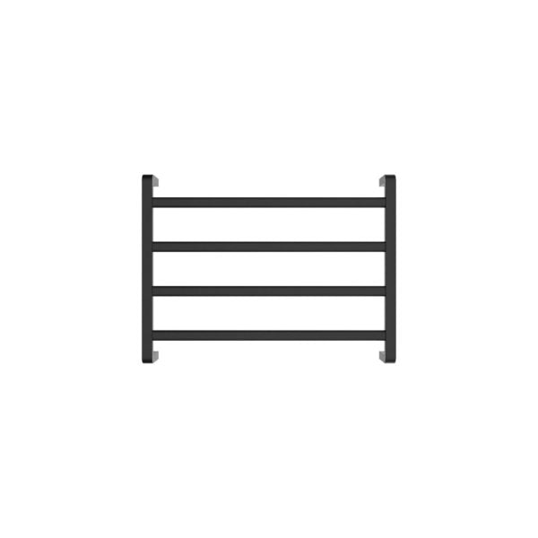 KOKO Heated Towel Rail 6040 Matte Black (4 Bars) 600x450x100mm