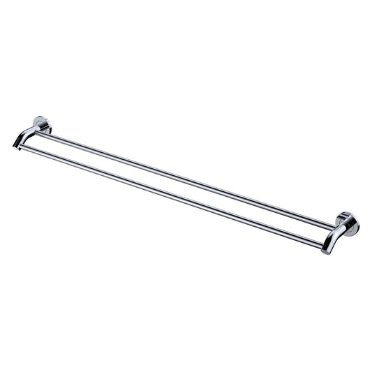 Kaya Double Towel Rail, 900mm, Chrome