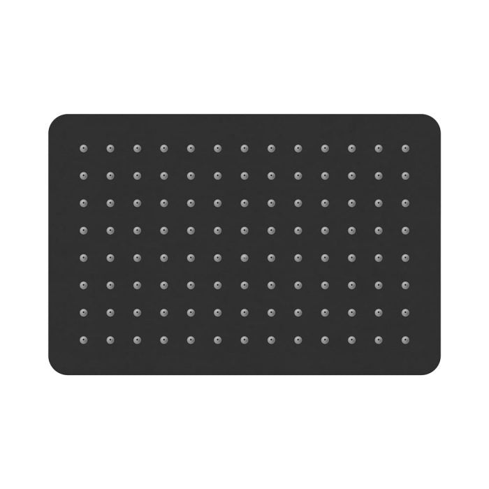 KOKO Shower Head Matte Black 200x300x4mm