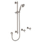 LILLIAN Rail Shower Set Brushed Nickel