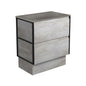 SATORI AMATO 750 INDUSTRIAL Vanity with Satin Black Frames On Kick