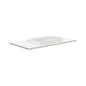 SARAH Semi Inset CRYSTAL PURE 900mm Basin Top Only 1TH