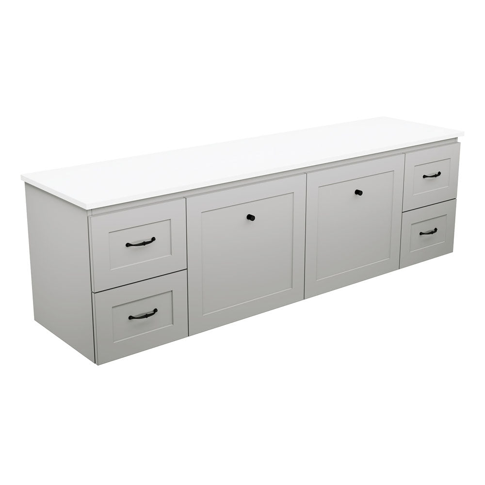 Newport Door & Drawer 1800 Single Bowl Wall-Hung Vanity